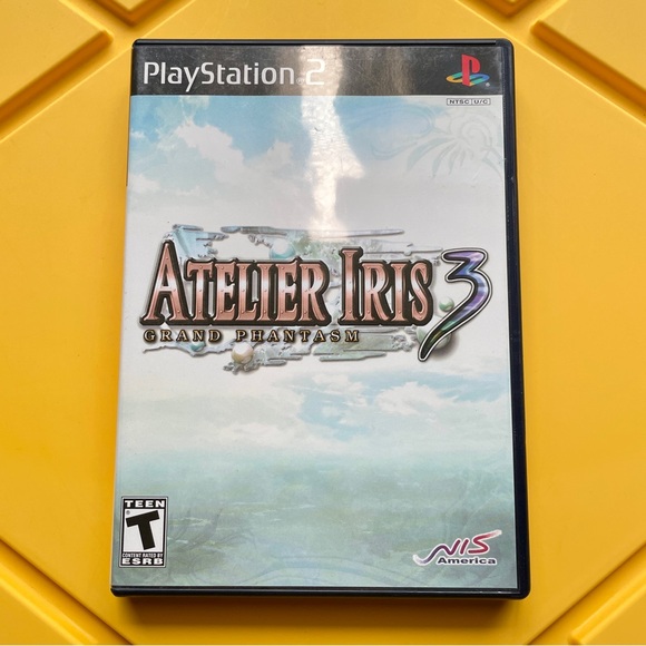 ATELIER IRIS 3 GRAND PHANTASM PLAYSTATION 2 PS2 COMPLETE CIB